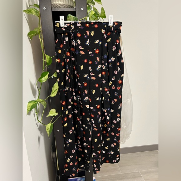 ZARA | floral office pants - Picture 2 of 5
